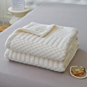 Poland Stock 3D Textured Sherpa Blanket KINGWOOD Super Soft Plush <b>Throw</b> <b>for</b> Sofa <b>Bed</b> EU Dropshipping - Product Image 1