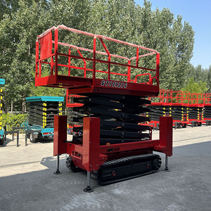 <span class=keywords><strong>Platform</strong></span> <span class=keywords><strong>Lift</strong></span> Gunting Hidrolik Artikulasi Tipe Crawler yang Digerakkan Sendiri dengan Baja Kekuatan Tinggi dan Kapasitas 450kg - Product Image 5