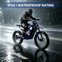 CE Approved Eco-friendly 72V Lithium Battery Electric Off-road Motorcycle for Sustainable Outdoor Adventure Green Energy Sport