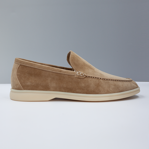 Mocassini da <span class=keywords><strong>Uomo</strong></span> Slip-on di Lusso 2025 alla Moda Leggeri da Esterno Casual Piatti e Comodi in Pelle Scamosciata - Product Image 4