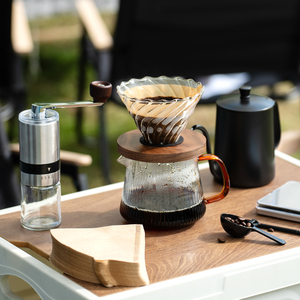 Phụ kiện cà phê 100pcs v-lọc giấy tờ không dễ dàng để phá vỡ chất lượng thương hiệu hình chữ V nhỏ giọt Bộ lọc v-hình dạng cà phê lọc giấy tờ - Product Image 6