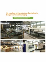 Carton d'emballage pour marchandises dangereuses, boîte d'expédition et de transport aérien pour produits chimiques inflammables