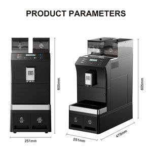 <span class=keywords><strong>BTB</strong></span> Business Type 19 bar macchina per caffè Espresso Americano dal chicco al caffè completamente automatica - Product Image 5
