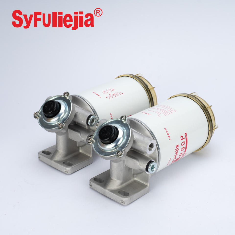 Diesel Racor R90P Fuel Water Separator Assembly with Manual Pump and ...