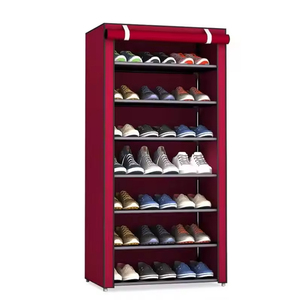 Wholesale Adjustable Dustproof <b>Shoe</b> <b>Rack</b> Household None-woven <b>Shoe</b> <b>Storage</b> Cabinet Multifunctional <b>Shoe</b> Organizer - Product Image 2