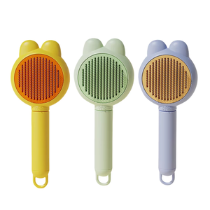 Brosse nettoyante pour poils d'animaux de compagnie de luxe peigne de toilettage magique pour <span class=keywords><strong>chat</strong></span> et chien - Product Image 1