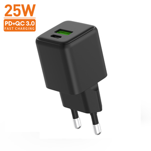Vina 25w caricatore da muro Dual Usb universale adattatore da viaggio veloce ricarica Pd Super veloce Usb-c adattatore di alimentazione per <span class=keywords><strong>Samsung</strong></span> - Product Image 4