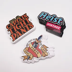 China cheap waterproof PVC Cartoon Laptop Personalized Motorcycle Vinyl Custom Sticker