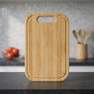 Tabla de Cortar de Bambú Antideslizante, Duradera, Ecológica, Fácil de Limpiar, Utensilios de Cocina Resistentes - Product Image 4