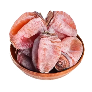 Aliments santé sans additifs, fruits de kaki entiers séchés sucrés, entiers pour en faire des collations - Product Image 1