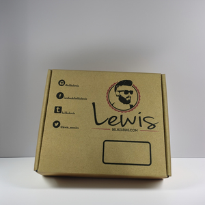 Scatola di spedizione in cartone ondulato Kraft stampata personalizzata consegna postale con specifiche in alluminio - Product Image 1