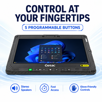 Getac K120 12,5 \ "FHD Pantalla táctil Nuevo 2 en 1 Ordenador portátil resistente Intel Core 512 4G LTE 16GB RAM GB SSD Windows 11 Pro Stock