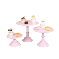 Table à Dessert Plateau à Pied Haut Assiette à Gâteau Accessoires de Mariage Support à Gâteau Décoration Fer Forgé Métal Outils à Gâteau Populaires Supports à Cupcakes