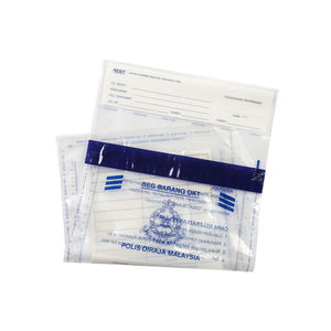 Sacs de joint en plastique inviolables de sac de sécurité de Transport sacs de dépôt en espèces de sécurité évidents - Product Image 3