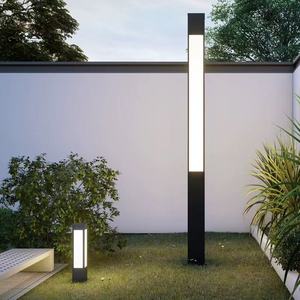 Lampes à poteaux LED décoratives, lampes de colonne extérieures étanches pour jardin, patio, allée, éclairage paysager - Product Image 6