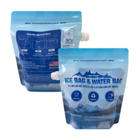 Conteneur d'eau pliable, sac à glace réutilisable, glacière avec robinet, camping, randonnée, boisson