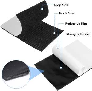 Fábrica de China, pancarta adhesiva de doble cara de alta calidad, cierre a presión autoadhesivo de nailon, Velcroes, pancarta fuertemente adhesiva - Product Image 5