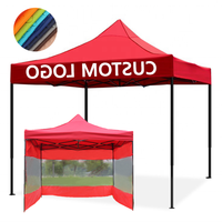 Auvent extérieur 3x3 2x2 CE Hexagonal Résistant au vent Commercial Publicitaire Gazebos Pliables