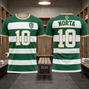 Camisetas de Fútbol de Poliéster Sublimadas Personalizadas de Primera Calidad, Transpirables y de Manga Corta para Uniformes de Clubes y Ligas - Product Image 2