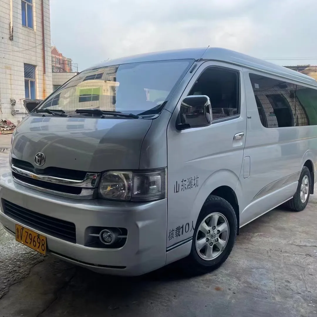 पुराना मूल जापान अच्छी हालत HIACE मिनी बस डीजल पेट्रोल छोटे बस 15 यात्री मिनी बस