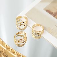 Bague de fiançailles rétro en acier inoxydable avec pierre d'obsidienne, bijoux de mode AJ442 pour femme
