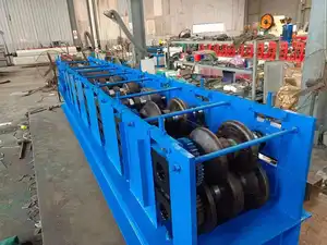 Manufacture High Quality Automatic 2 Waves High-Speed Road Guardrail Flattening Cold Roll Forming Machine