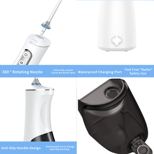 Nuevo Producto 2026 Irrigador Dental Eléctrico Inalámbrico IPX7 con Boquilla de 360° para Limpieza de <span class=keywords><strong>Dientes</strong></span>, Portátil - Product Image 6