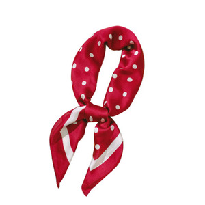Señoras pañuelos de otoño y el invierno dulce chiffon Cuello pequeño tubo bufanda para mujer elegante carrera Decoración - Product Image 5