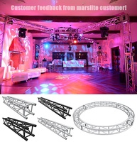 Usine de haute qualité scène Truss affiche Dj tête mobile lumière Truss aluminium lumière Trussing système