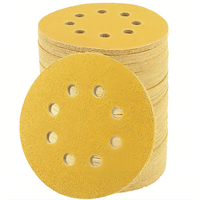Disque de ponçage rond durable Zircone Crochet et boucle Outil de disque de ponçage abrasif en mousse de papier de sable rond pour le polissage