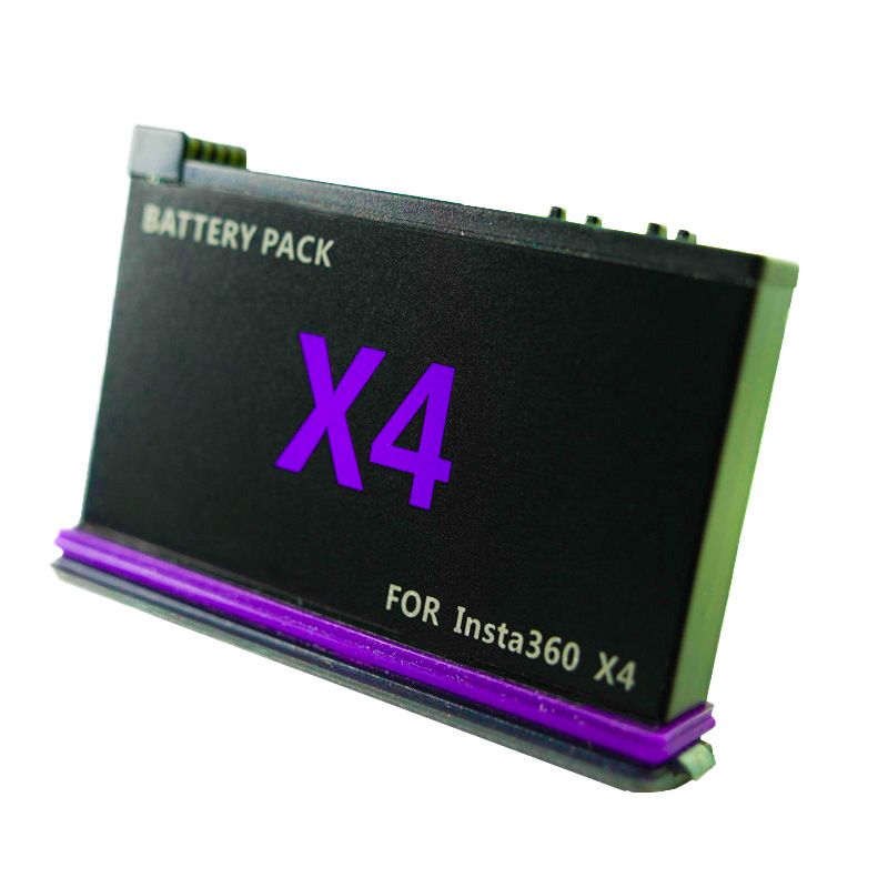 Kit Batterie Ricaricabili 2500 MAh Per Insta360 X4 – 2 Batterie + Caricatore, Supporta Registrazioni Lunghe, Protezione A 10 Strati