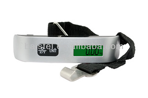 Balance de poids suspendue portable pour bagages électroniques numériques bon marché avec sangle 50kg 10g - Product Image 5