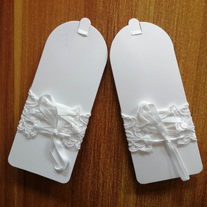 <span class=keywords><strong>Gants</strong></span> en dentelle d'été en gros T0122 pour femmes, style coude, nœud papillon, doigts courts à crochet pour cérémonies de mariage et fêtes - Product Image 3