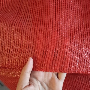 Sac de filet de maille de sac d'oignon violet rouge avec le cordon du fournisseur 50kg 25kg de la Chine - Product Image 5