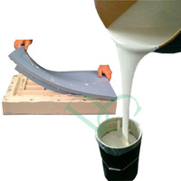 20 ~ 30 ShoreA Tin Cure RTV2 Caoutchouc de silicone liquide pour moules de coulée