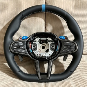 Volante M Performance para <span class=keywords><strong>BMW</strong></span> G30 G31 G32 X3 G01 X4 G02 M2 G87 M3 G80 M4 G82 G42 G20 M5 F90 G11M5 M6 X5 X6 X7 <span class=keywords><strong>X8</strong></span> G12 - Product Image 4