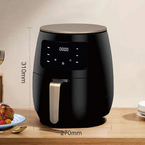 Freidora de Aire Doméstica 6L para Cocina Saludable y Baja en Grasa, Olla con Temporizador Inteligente, Horno Eléctrico Digital de Aire Caliente - Product Image 5