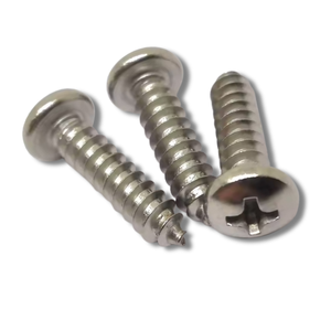 Vis taraudeuse en acier inoxydable de haute qualité (SS 304 316) avec emballage personnalisé à tête ovale pour meubles OEM Made in Vietnam Factory - Product Image 1