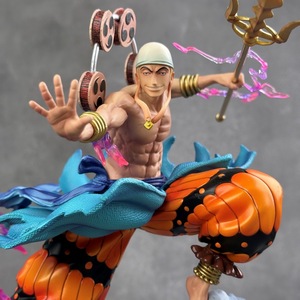 Figura de Acción de Anime <span class=keywords><strong>One</strong></span> <span class=keywords><strong>Piece</strong></span>, Dios <span class=keywords><strong>Enel</strong></span>, Dios del Trueno de Skypiea, Estatua de PVC GK, Modelo Coleccionable para Decoración del Hogar, Regalo - Product Image 4