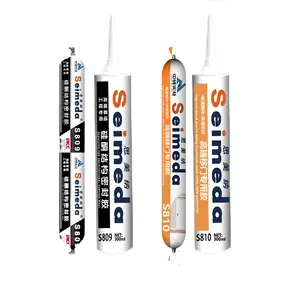 Factory price OEM/ODM service silicone adhesives sealants BLack/White/Clear silicone sealant
