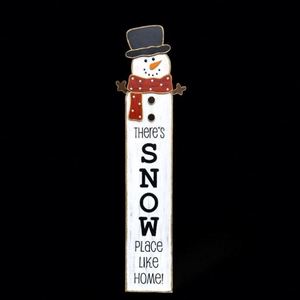 Decoración Navideña de Lujo en Madera con Luces, Diseño de Muñeco de Nieve, Tendencia 2025 - Product Image 2