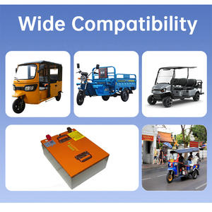 Batería para Triciclo Eléctrico <span class=keywords><strong>de</strong></span> 24v 48v 60v, Paquete <span class=keywords><strong>de</strong></span> Baterías Lifepo4 <span class=keywords><strong>de</strong></span> 100Ah 110Ah 300Ah <span class=keywords><strong>con</strong></span> BMS para Motocicletas Eléctricas y Taxis Eléctricos - Product Image 4