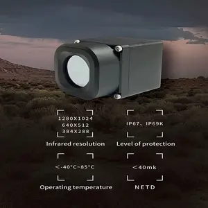 Cámara de imagen térmica de vehículo de visión nocturna infrarroja inteligente para automóviles, camiones, vehículos recreativos