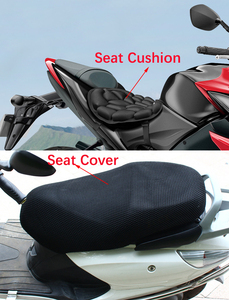 Funda de Asiento de Motocicleta con Logotipo Personalizado, Malla 3D, Tela de Refrigeración por Aire, Transpirable, Impermeable, Funda de Cojín para Asiento de Scooter y <span class=keywords><strong>Ciclomotor</strong></span> - Product Image 4