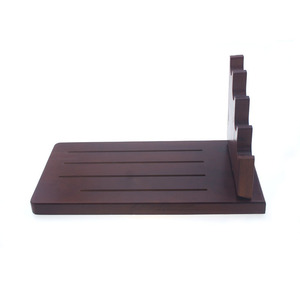 Porte-couteaux en bois massif 17 pièces, support de rangement pour couteaux de cuisine en bois d'acacia, bloc à couteaux en bois robuste pour la maison - Product Image 5