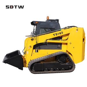 El más barato 140HP 4800kg <span class=keywords><strong>TS140</strong></span> mini MINICARGADORA barredora Weichai Deutz soporte de motor en cargadora sobre orugas - Product Image 2