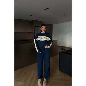 Survêtement à capuche Navy Wayster coupe-vent respirant en velours pour le jogging hivernal, coupe ajustée, logo imprimé par sublimation, grandes tailles pour enfants - Product Image 4