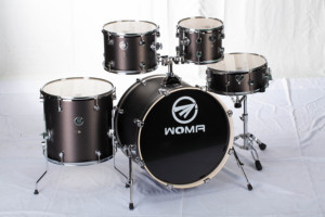 <span class=keywords><strong>Batería</strong></span> de Madera de Álamo, Venta Directa de Fábrica, Instrumentos Musicales, <span class=keywords><strong>Batería</strong></span> de 5 Tambores y 3 Platillos para Adultos y Niños con Bancos y Soporte - Product Image 2