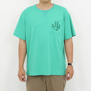 Camiseta Unisex 100% Algodón, Tejido con Relieve, Transpirable, Cuello Redondo, Logotipo Frontal, Estampado Informal, Corte Holgado, Largo Regular - Product Image 2