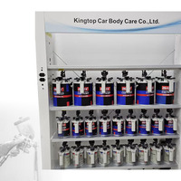 Mélangeur à vis électrique sans fil automatique avec construction en acier inoxydable et étagères multicouches pour le mélange de produits chimiques et de peintures
